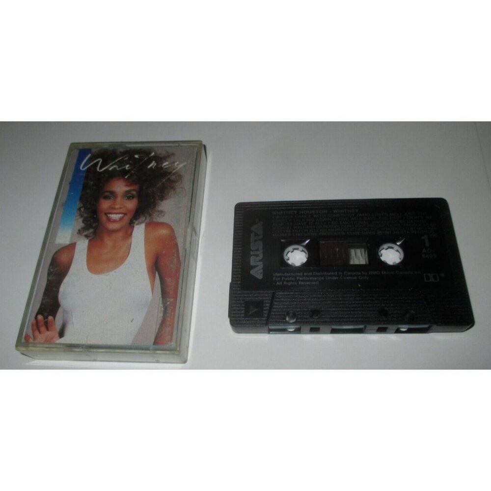 Whitney from Whitney Houston on cassette (Arista Records, 1978)